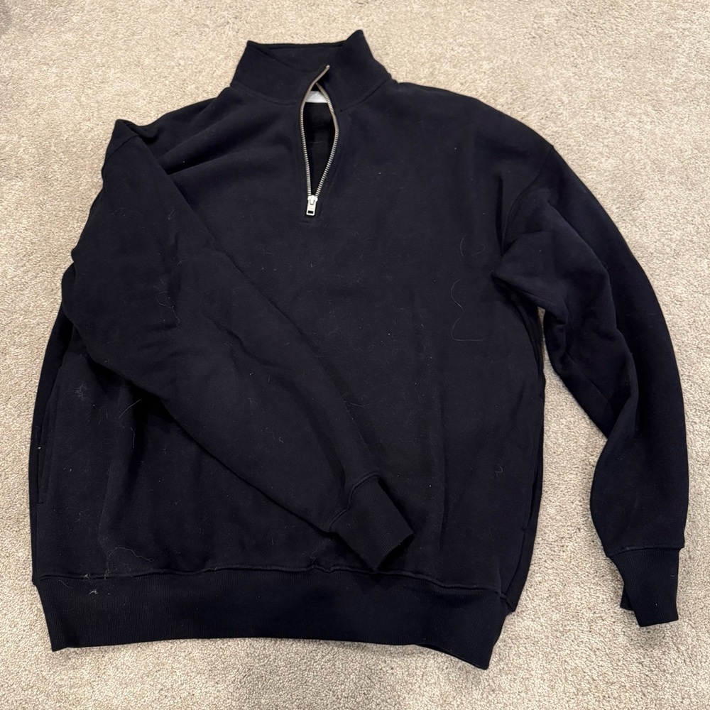 Aritzia Cozy AF half-zip sweatshirt